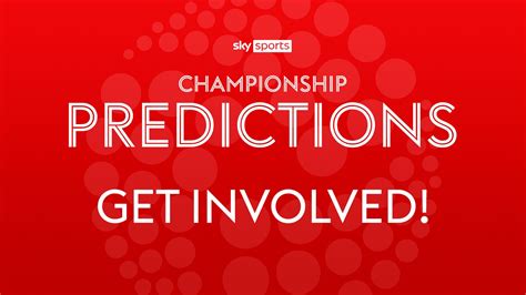 sky sports predictions championship|Sky Sports Championship Predictions: Gameweek 41.